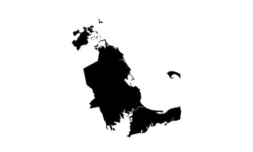 South Shore map